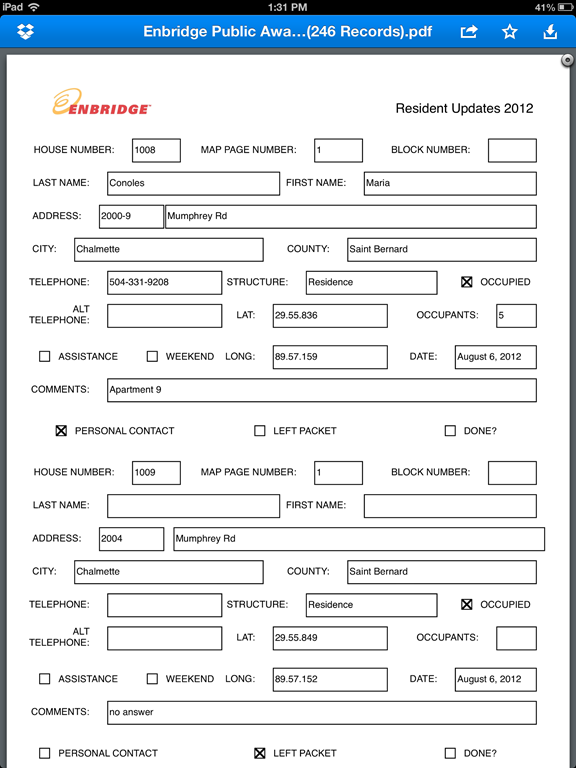 Completing a Form and Emailing a Receipt to the Customer 