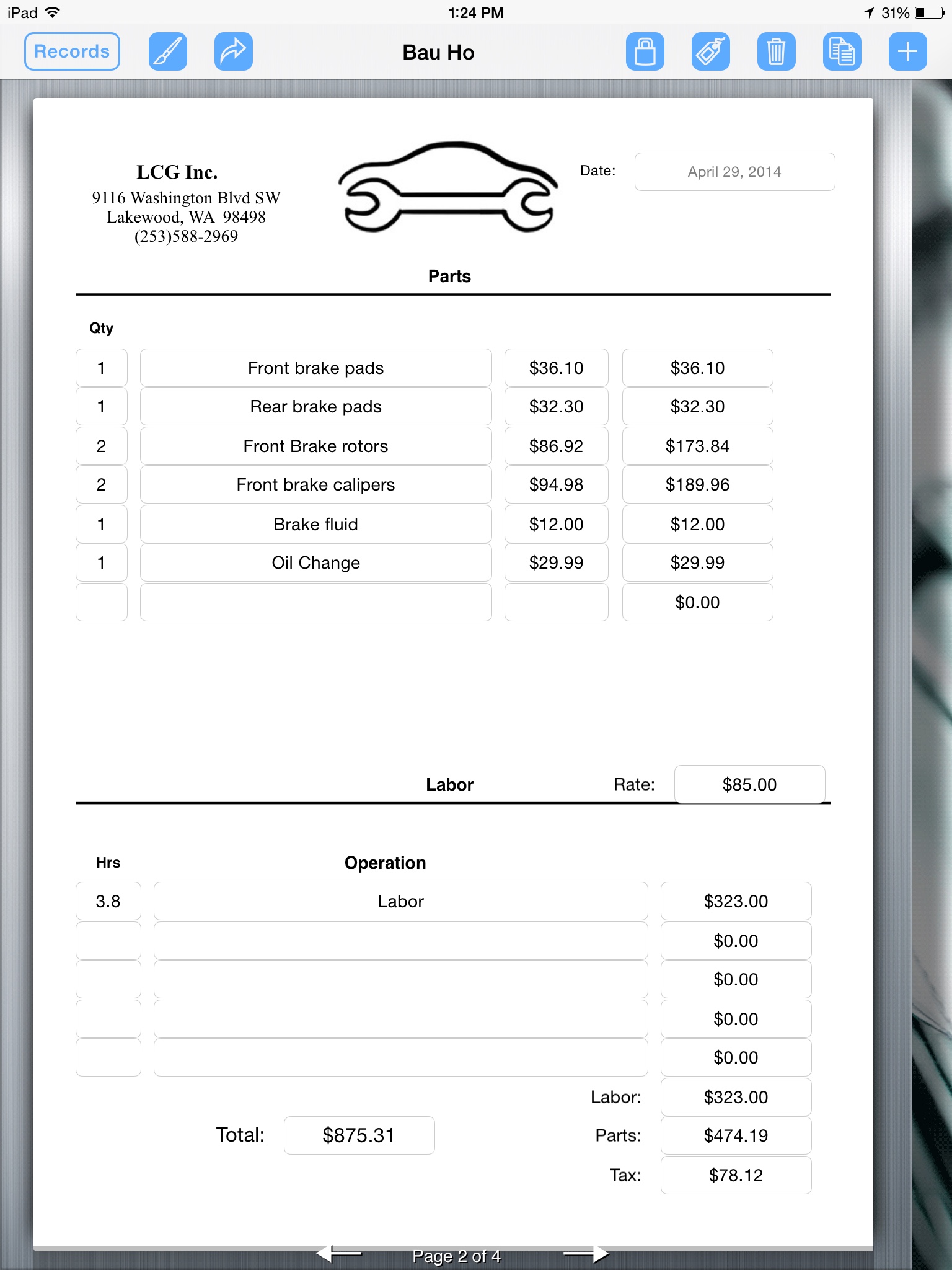 mechanic-shop-invoice-templates