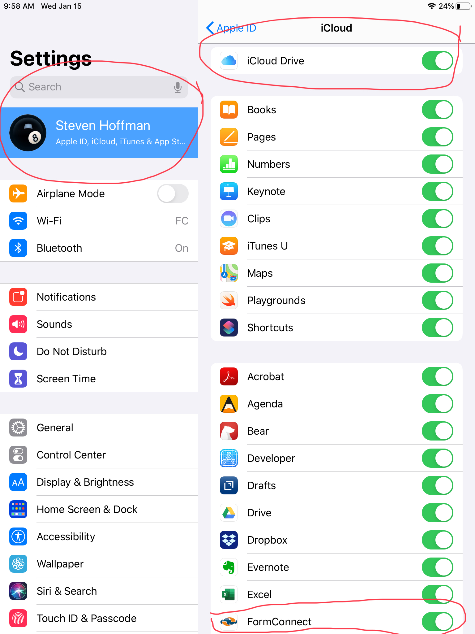 Syncing forms between users