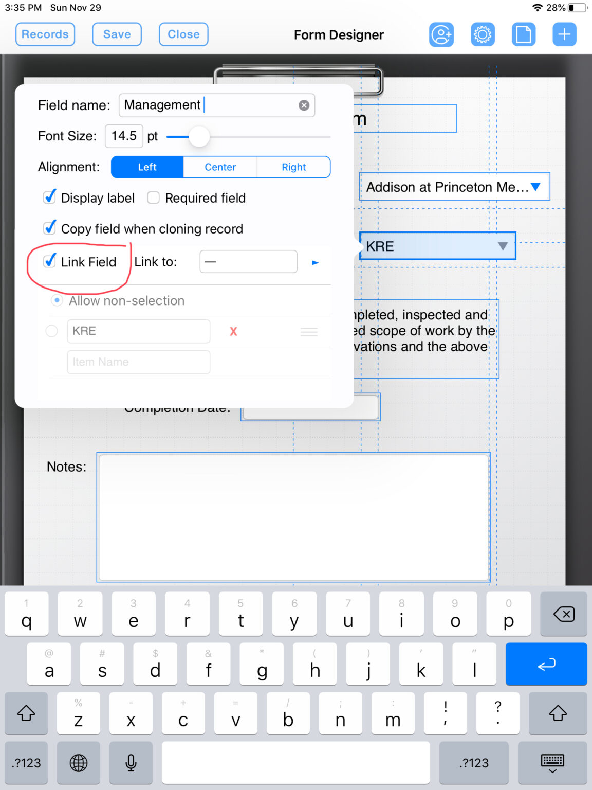 New Feature – Checkboxes, Radio Buttons And Dropdown Linking