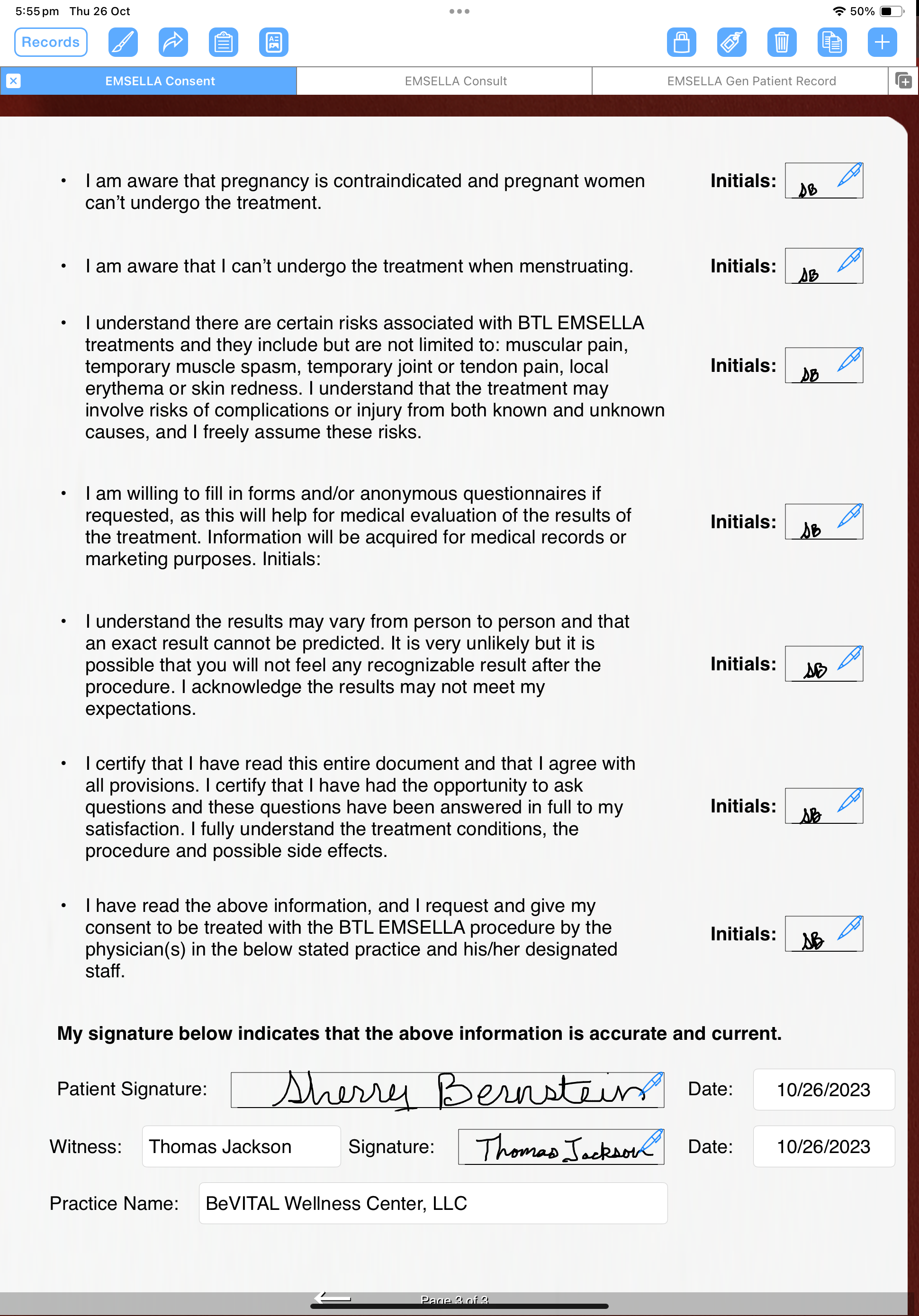 Adding signature fields to your form
